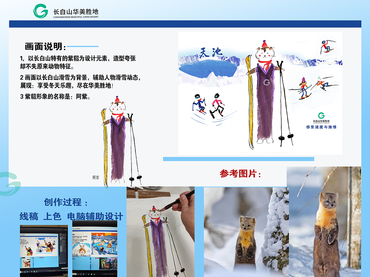 长白山东北动物联盟——五福祥瑞（图ZMzcyMzY1NjYw） - 海报 - 站酷设计师林滨原创素材 - 站酷ZCOOL