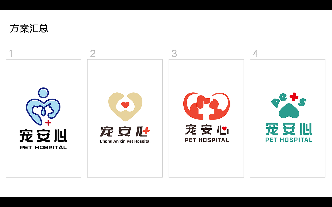 宠安心·宠物医院logo设计