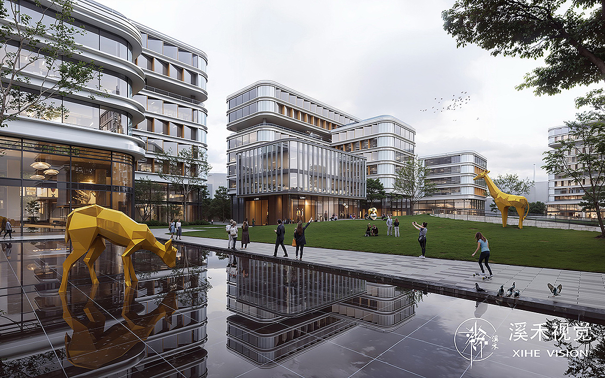 杭州溪禾建筑表现