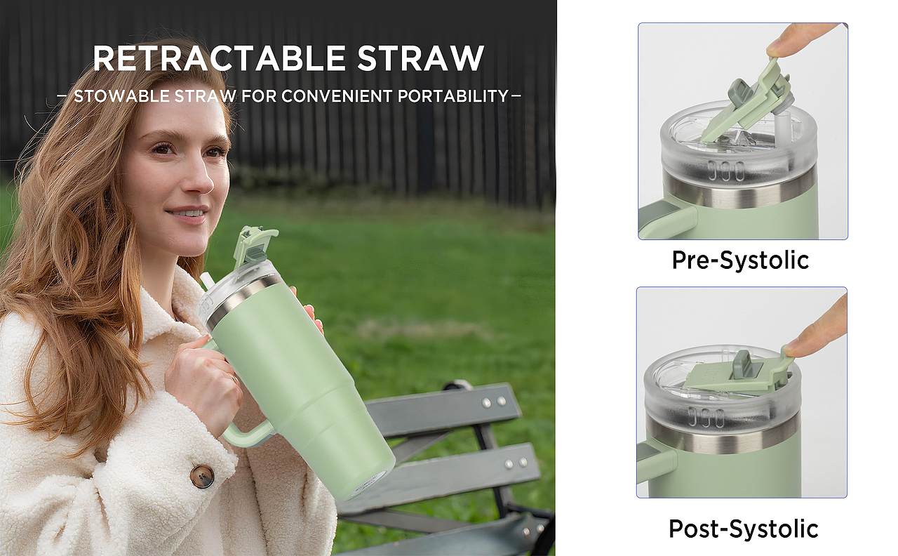 亚马逊主图A+ I 保温杯