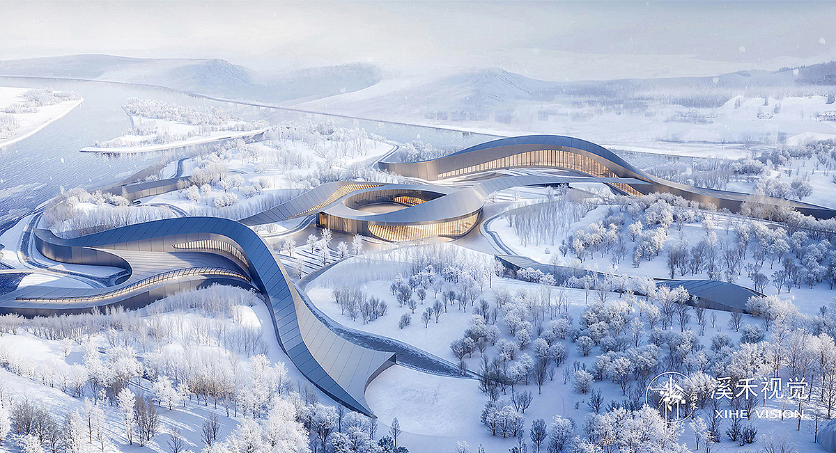 杭州溪禾建筑表现2