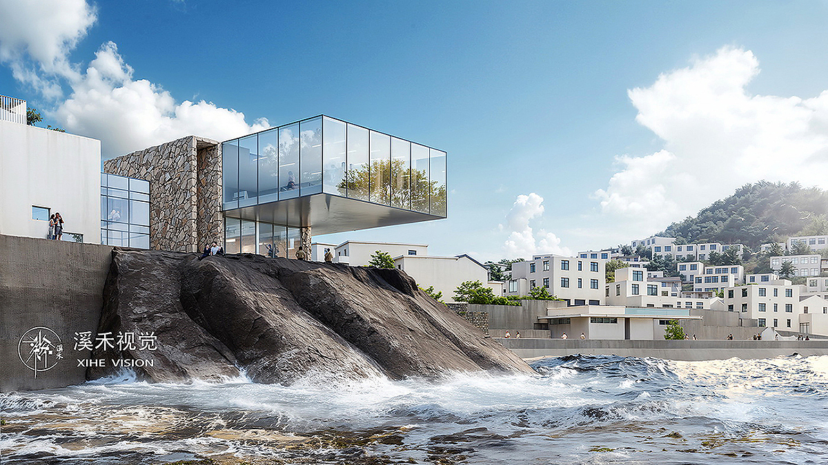 杭州溪禾建筑表现2