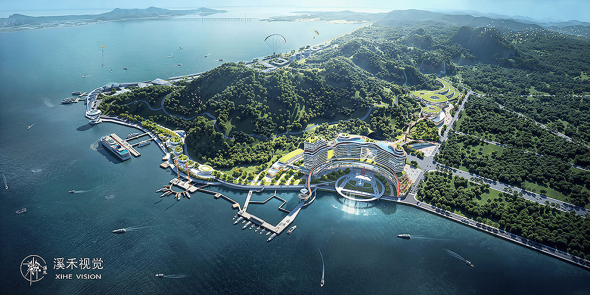 杭州溪禾建筑表现2