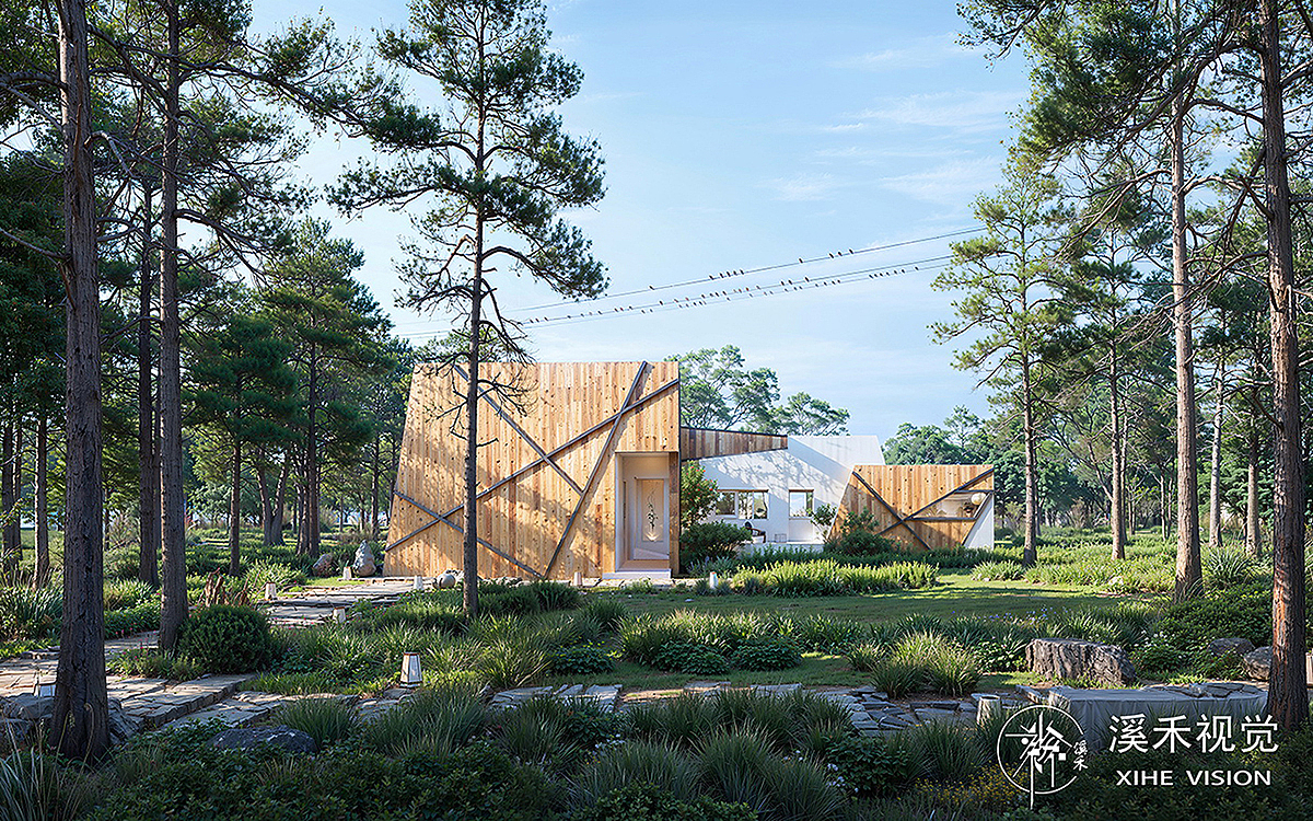 杭州溪禾建筑表现2