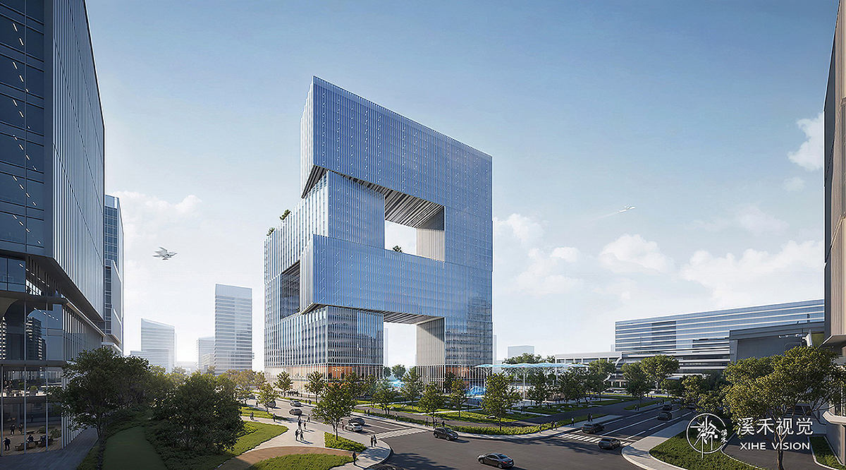 杭州溪禾建筑表现2