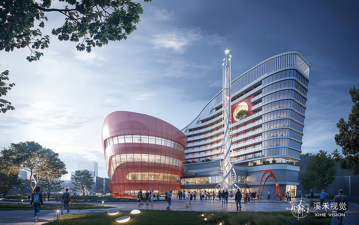 杭州溪禾建筑表现2