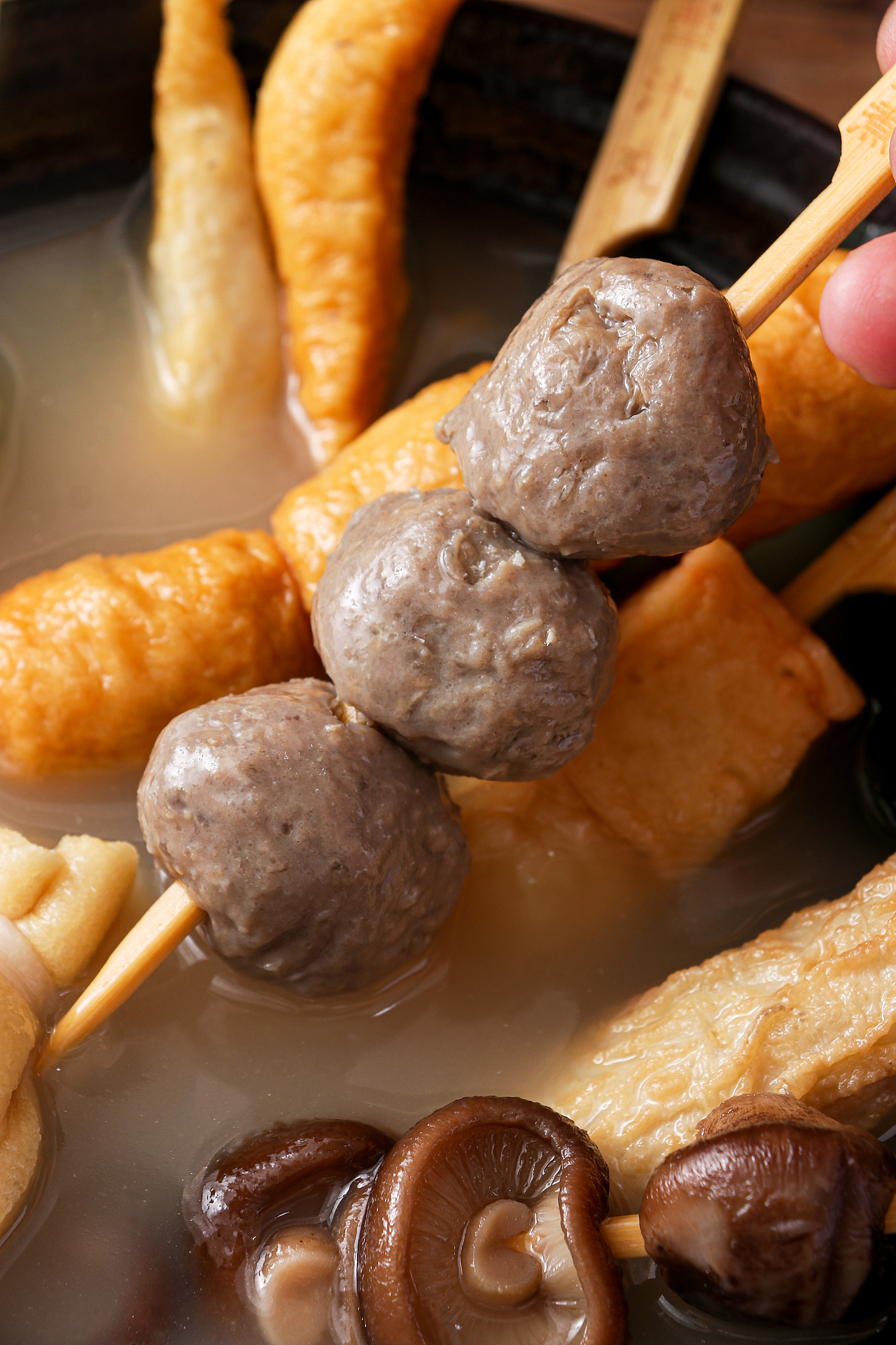 关东煮食材鱼丸串串甜不辣冒菜火锅丸子关东煮汤料福袋