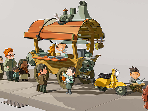 blender三渲二场景建模及渲染