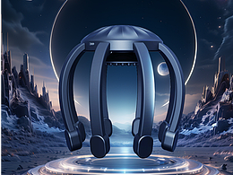 八爪头部按摩仪