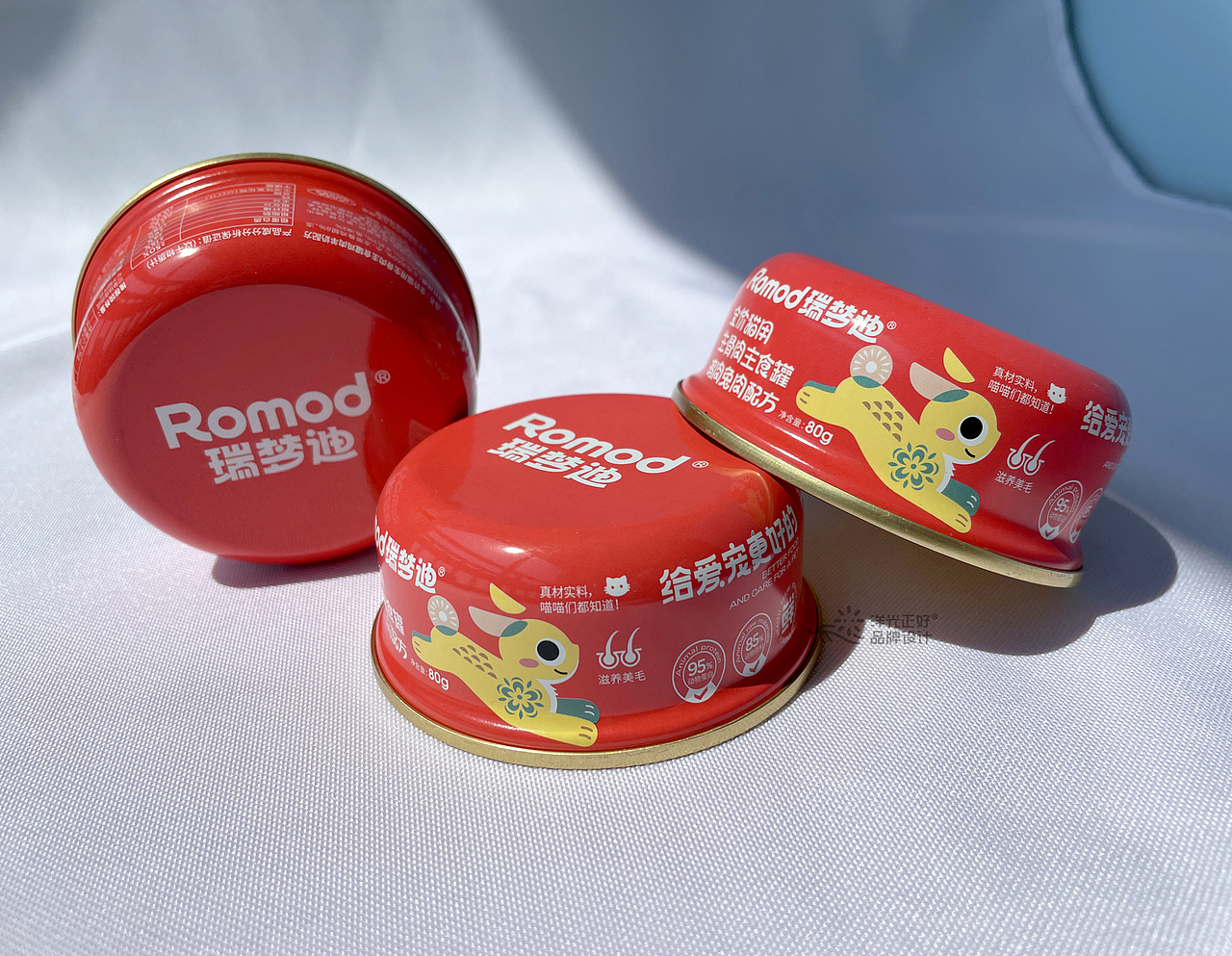 包装 宠物零食包装 猫罐头包装 猫粮 猫砂包装设计 vi