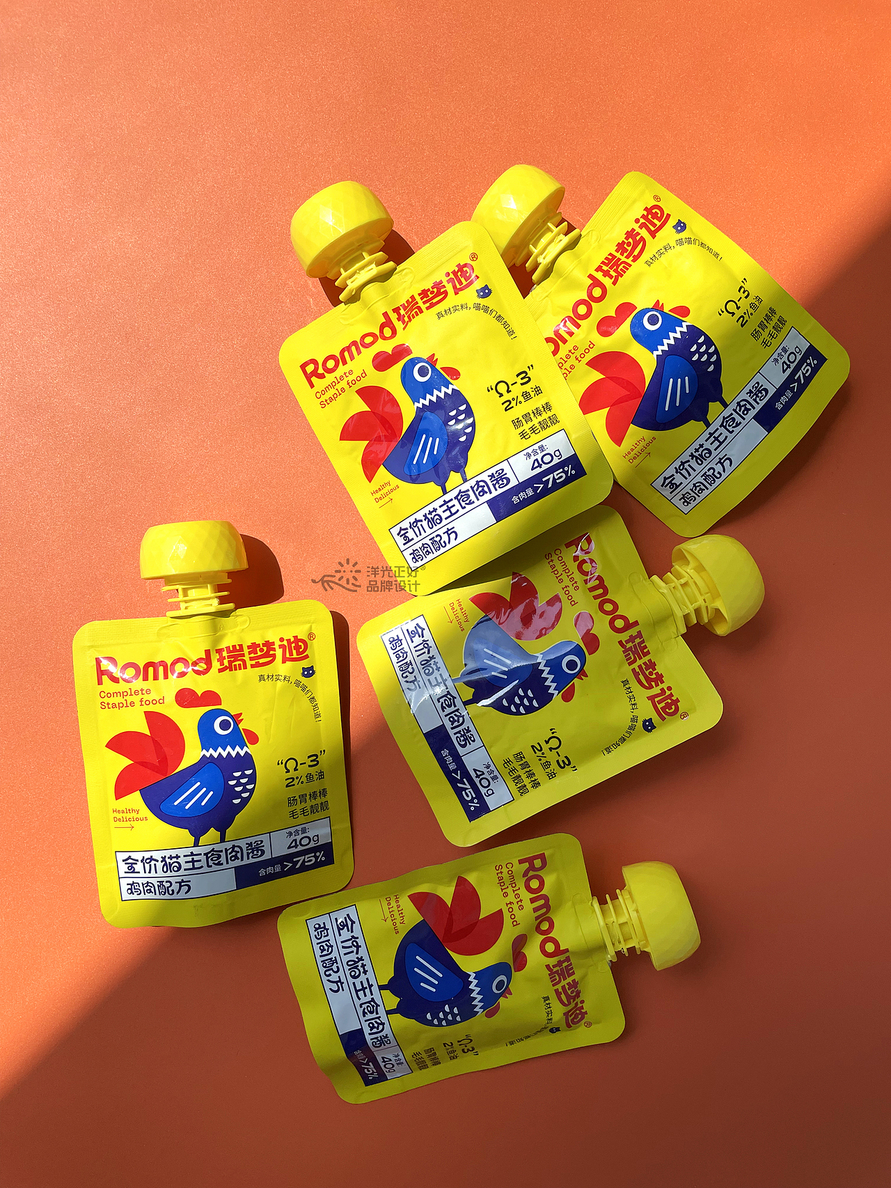 包装 宠物零食包装 猫罐头包装 猫粮 猫砂包装设计 vi
