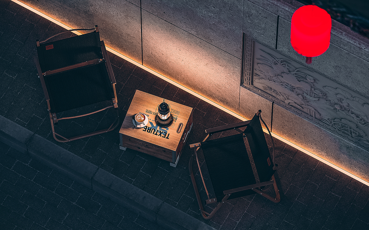 酒吧室内外效果图表现