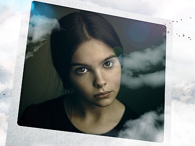 AE模板|独特空中标志LOGO照片展示动效片头