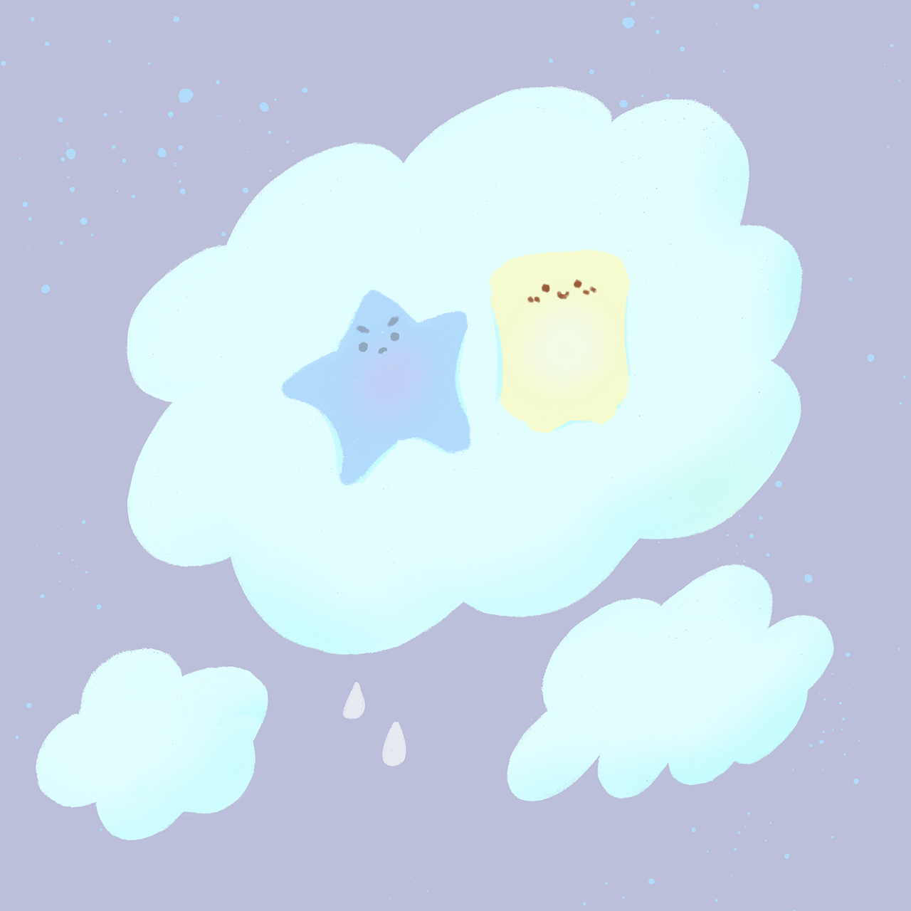 《星星吐司》系列2（图ZMzcyNDE4NjI4） - 艺术插画 - 站酷设计师april_zhang原创素材 - 站酷ZCOOL