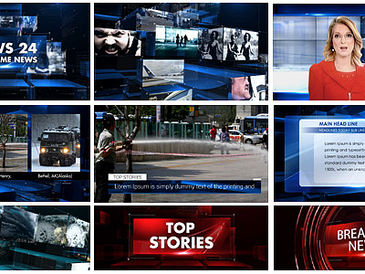 AE模板|创意动态体育动画字幕标题动效片头开场