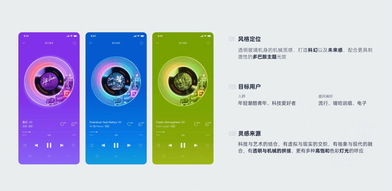 【全网首发】一文解锁网易云音乐「播放器样式」创新设计（图ZMTQ4Mzc5ODg=） - 观点 - 站酷设计师站酷策划原创素材 - 站酷ZCOOL