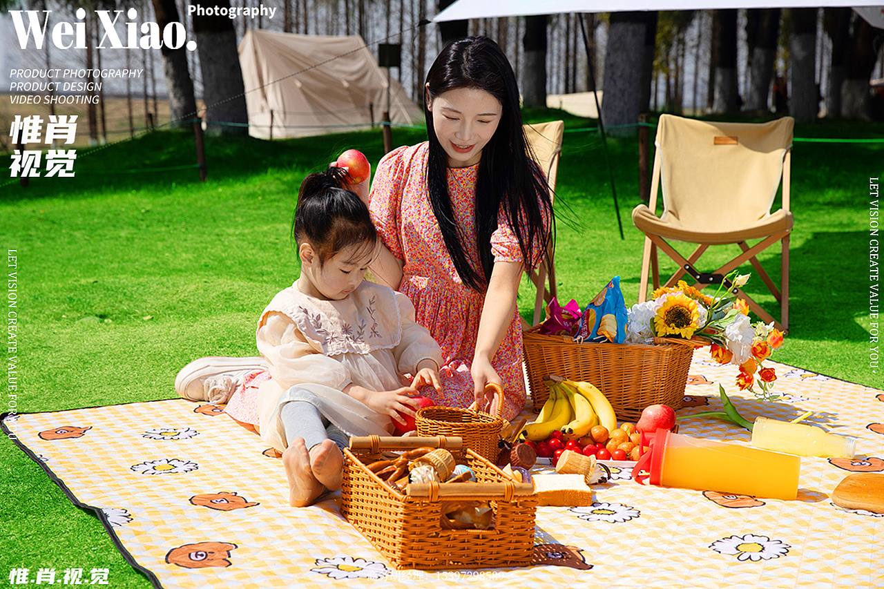 户外野餐垫产品拍摄