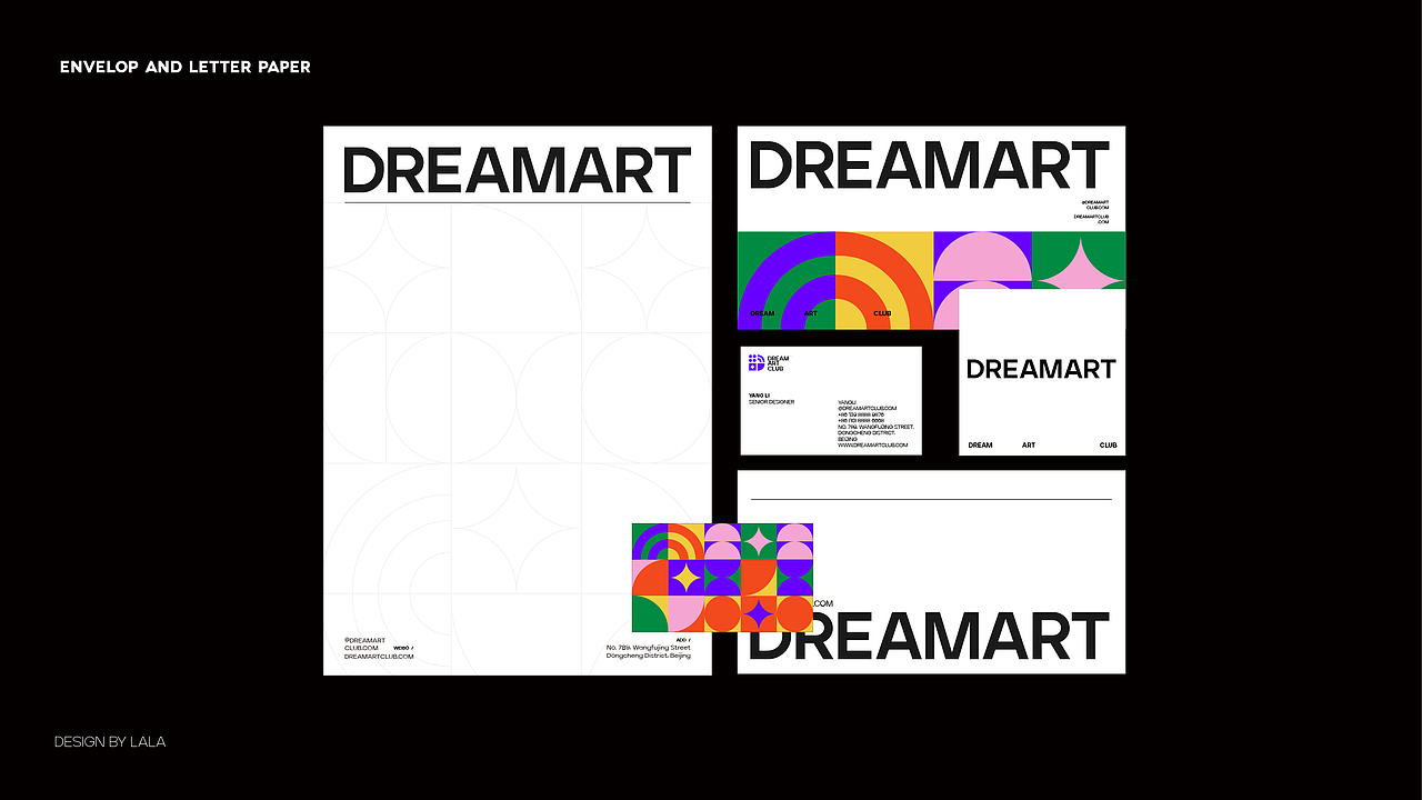 品牌 | DREAM ART CLUB | VI（图ZMzcyNDMwMDg4） - 品牌 - 站酷设计师粗盐巴拉拉原创素材 - 站酷ZCOOL