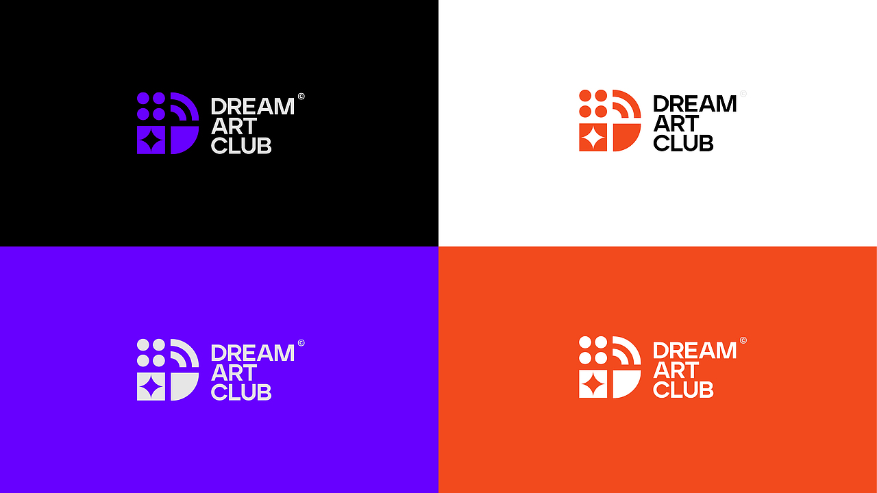 品牌 | DREAM ART CLUB | VI（图ZMzcyNDMwMDc2） - 品牌 - 站酷设计师粗盐巴拉拉原创素材 - 站酷ZCOOL