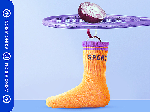 袜子拍摄-儿童袜子创意拍摄-电商拍摄-服装拍摄