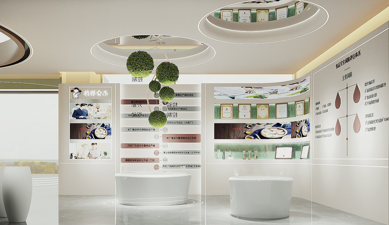 企业大厅展示空间展厅（图ZMzcyNDQwMzky） - 展陈设计 - 站酷设计师近在咫尺设计原创素材 - 站酷ZCOOL