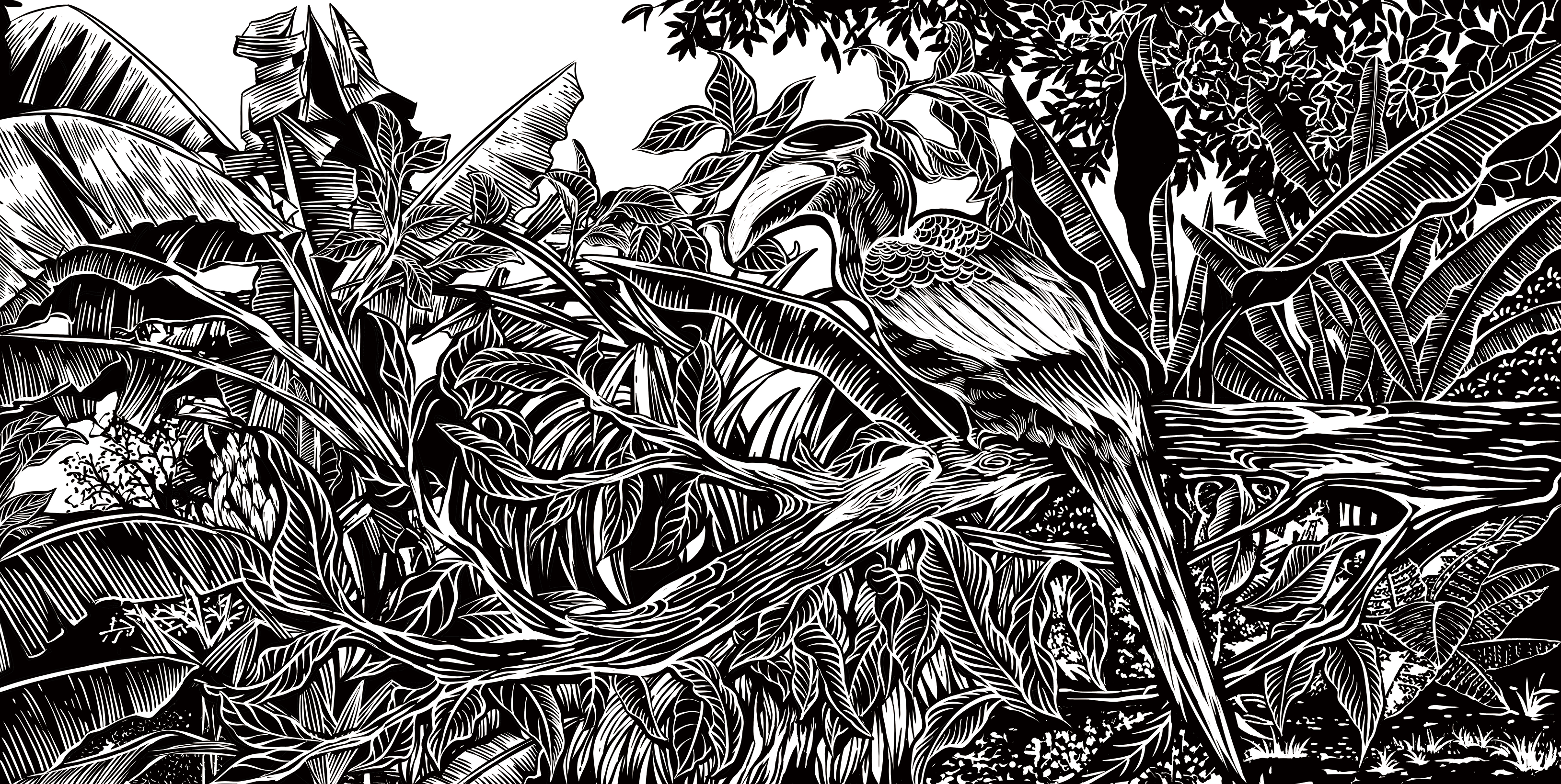 线稿，版画合集（图ZMzcyNDQ1Njk2） - 商业插画 - 站酷设计师嘛啦个巴子原创素材 - 站酷ZCOOL