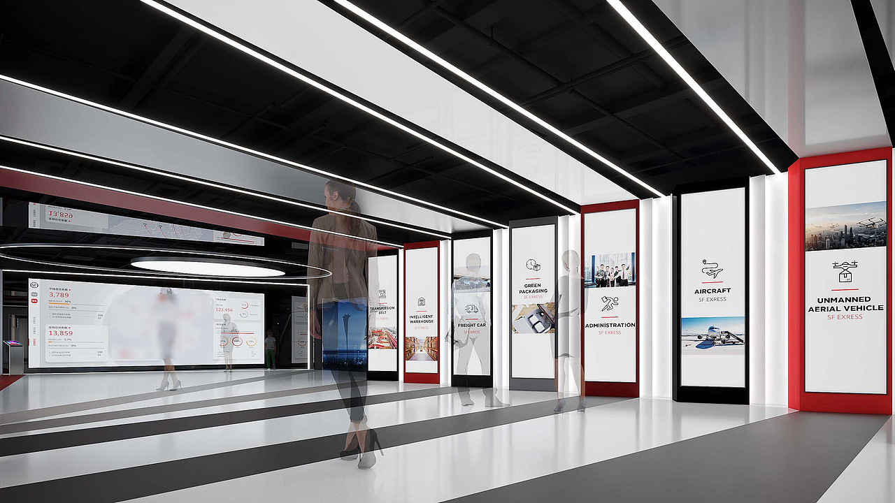 【展厅作品】顺丰企业形象展示中心