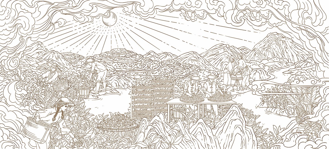 线稿，版画合集（图ZMzcyNDQ3MTIw） - 商业插画 - 站酷设计师嘛啦个巴子原创素材 - 站酷ZCOOL