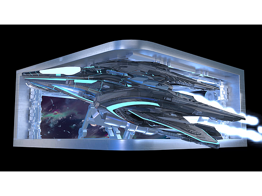 淄博地标裸眼3D屏幕