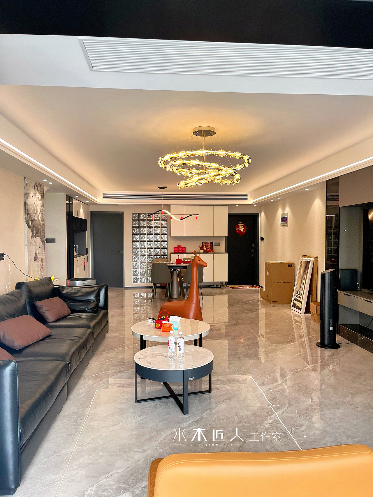 长沙开福区马栏山金色溪越装修毕业啦（图ZMzcyNDYzMzA4） - 家装设计 - 站酷设计师长沙水木匠人装饰原创素材 - 站酷ZCOOL