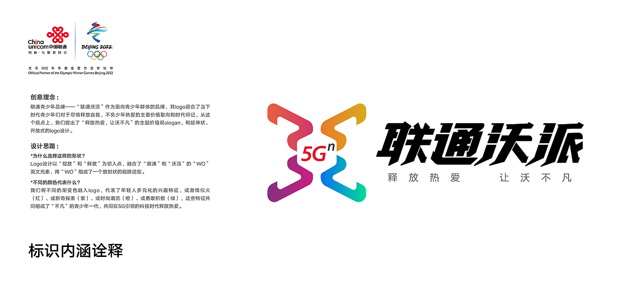联通沃派logo方案（图ZMzcyNDY2MTUy） - Logo - 站酷设计师易安f原创素材 - 站酷ZCOOL