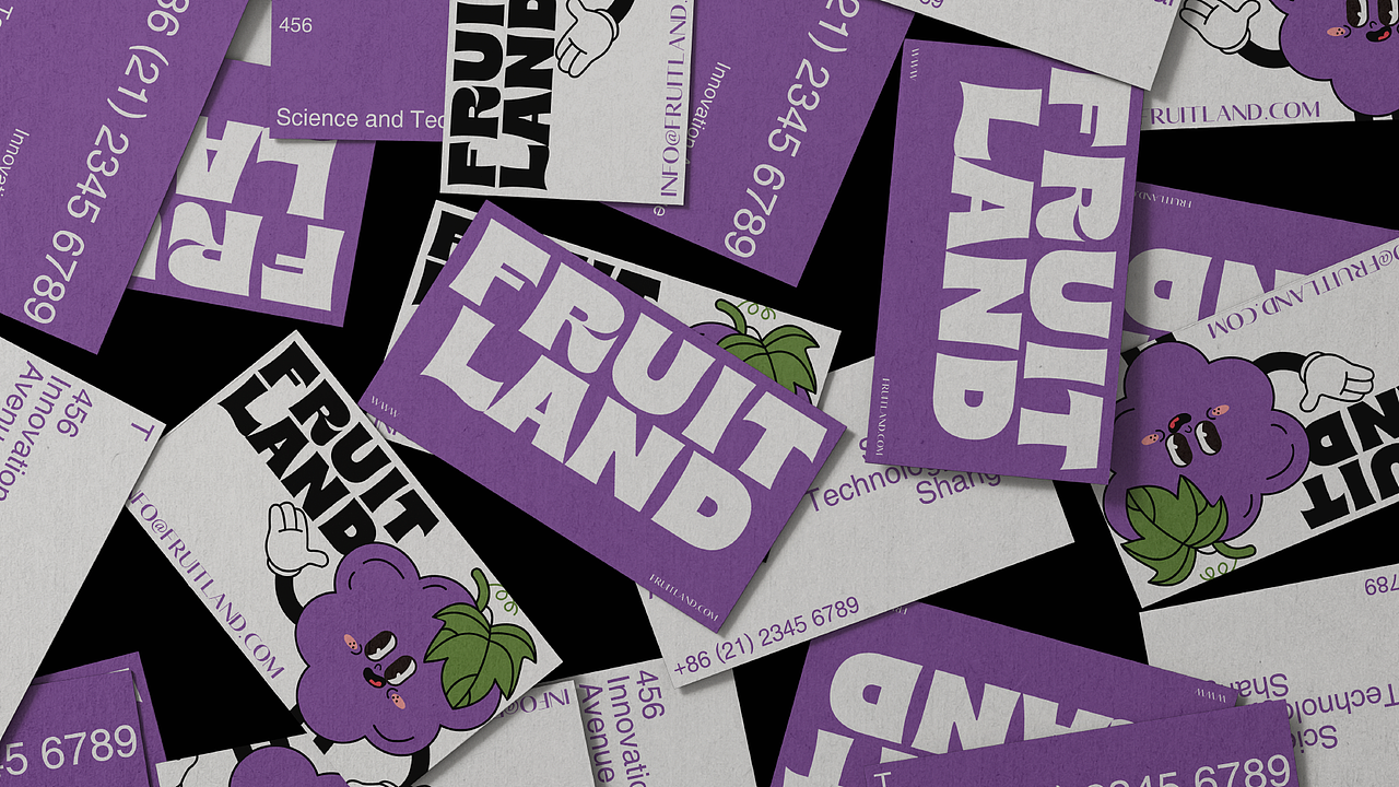Fruitland-水果店品牌视觉设计（图ZMzcyNDY2ODQ0） - 品牌 - 站酷设计师FnY_原创素材 - 站酷ZCOOL