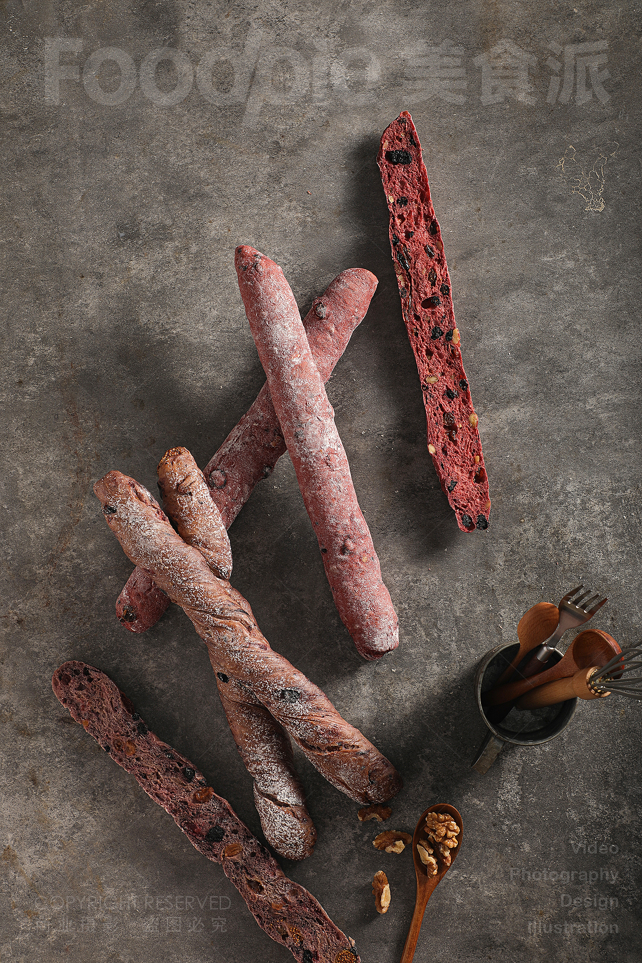 烘焙摄影 | 甜蜜泰迪手作欧包蛋糕 贝果恰巴塔碱水条