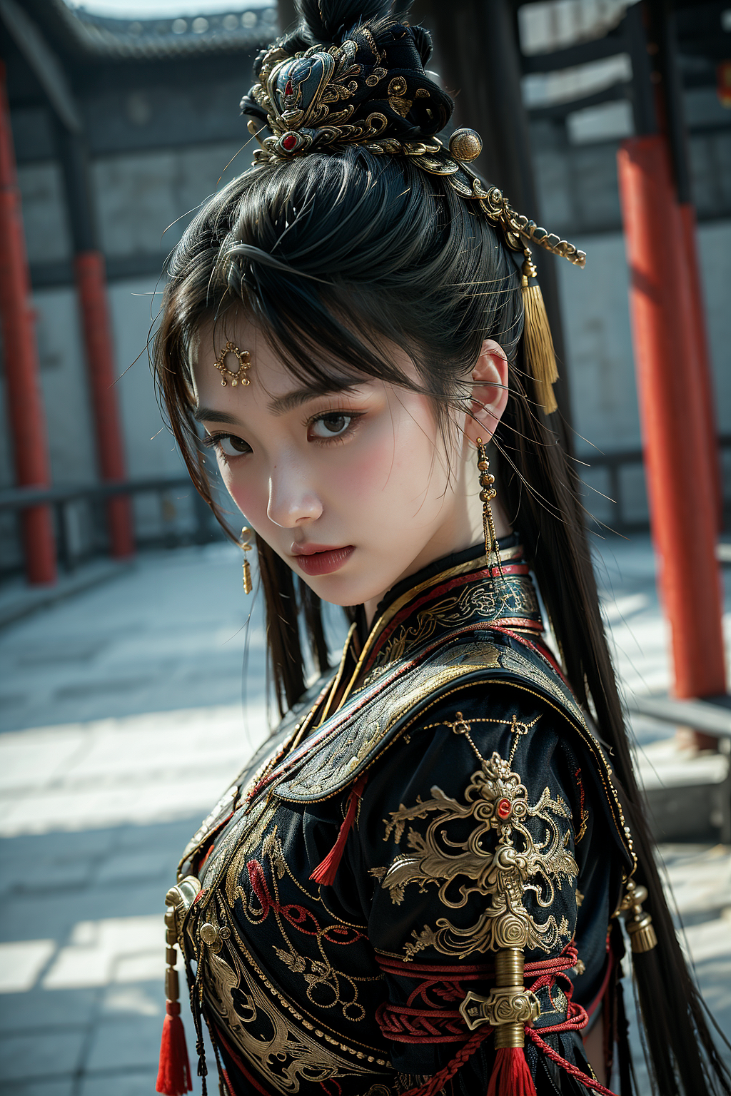 AIGC武侠风人物（图ZMzcyNDY4OTI4） - 人像摄影 - 站酷设计师李超字子躍原创素材 - 站酷ZCOOL