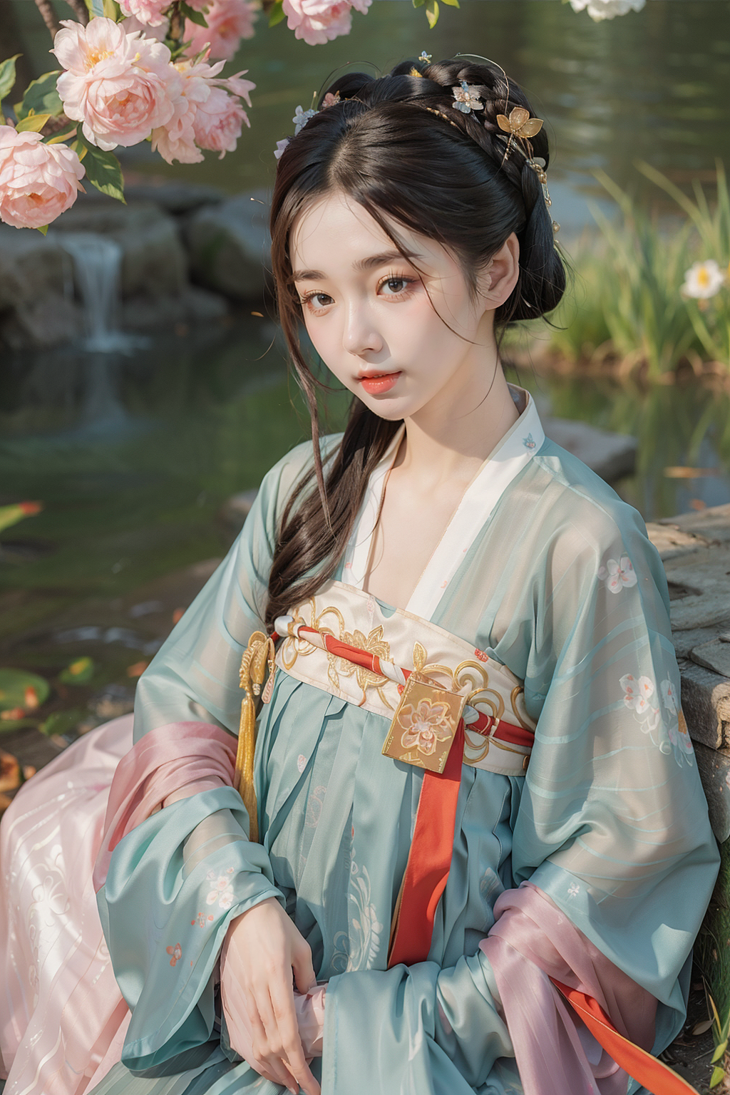 AIGC唐宋汉服人物（图ZMzcyNDY5MjY0） - 人像摄影 - 站酷设计师李超字子躍原创素材 - 站酷ZCOOL