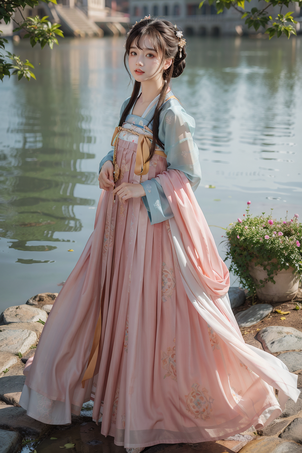 AIGC唐宋汉服人物（图ZMzcyNDY5MjY4） - 人像摄影 - 站酷设计师李超字子躍原创素材 - 站酷ZCOOL