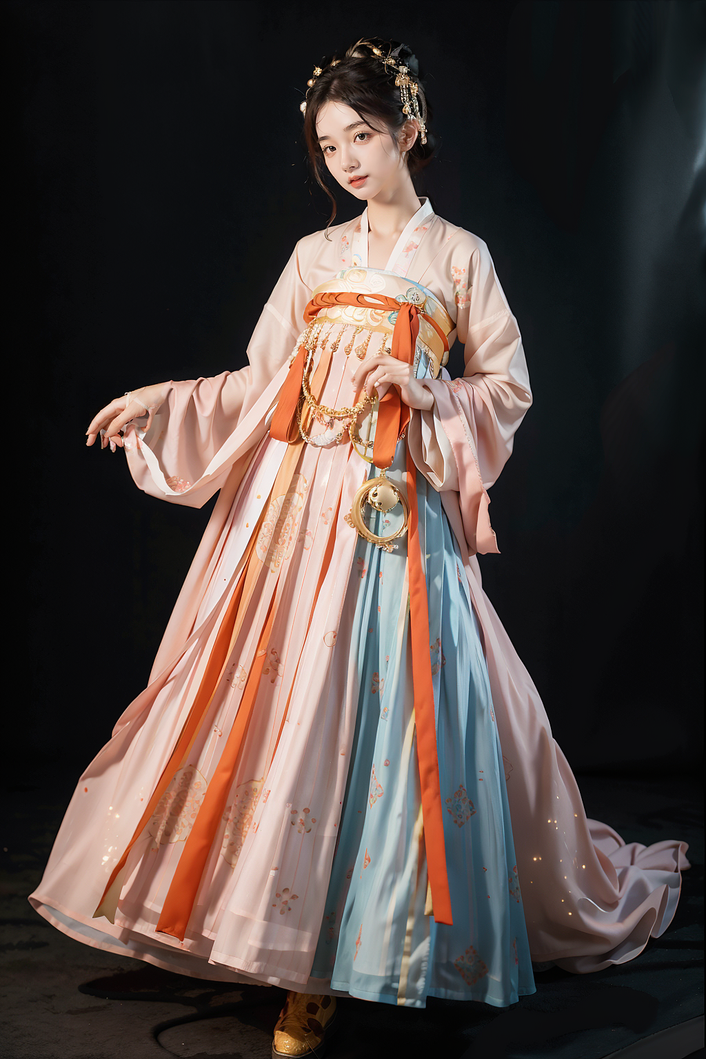 AIGC唐宋汉服人物（图ZMzcyNDY5MzE2） - 人像摄影 - 站酷设计师李超字子躍原创素材 - 站酷ZCOOL