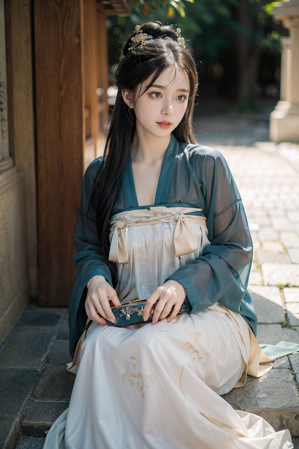 AIGC唐宋汉服人物（图ZMzcyNDY5MzYw） - 人像摄影 - 站酷设计师李超字子躍原创素材 - 站酷ZCOOL