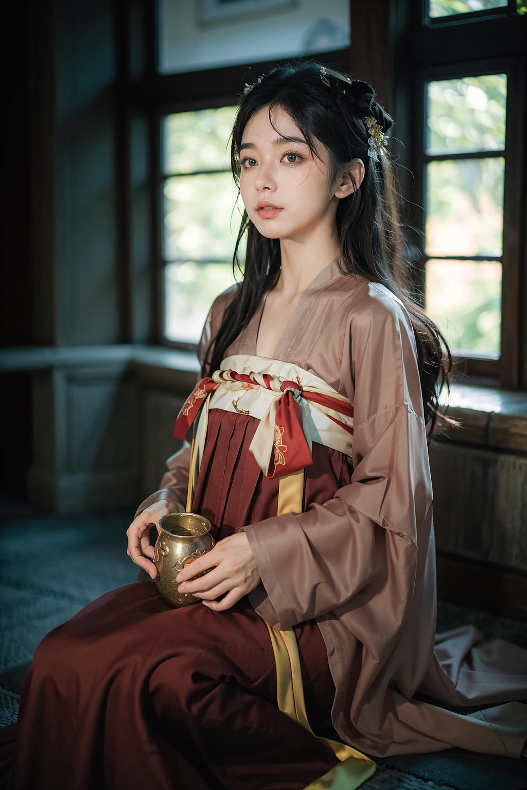 AIGC唐宋汉服人物（图ZMzcyNDY5Mzky） - 人像摄影 - 站酷设计师李超字子躍原创素材 - 站酷ZCOOL