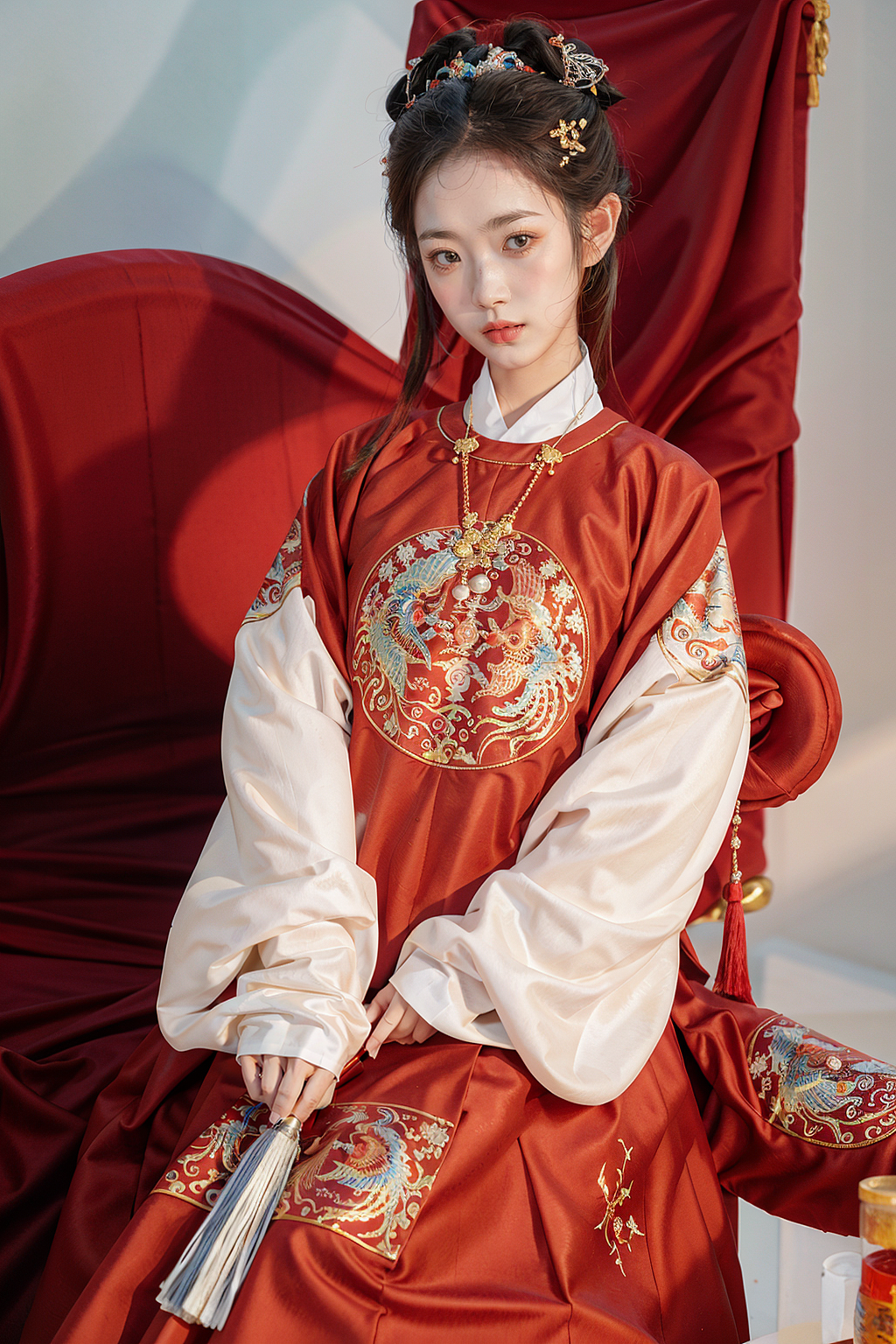 AIGC明制汉服人物（图ZMzcyNDY5NzA4） - 人像摄影 - 站酷设计师李超字子躍原创素材 - 站酷ZCOOL