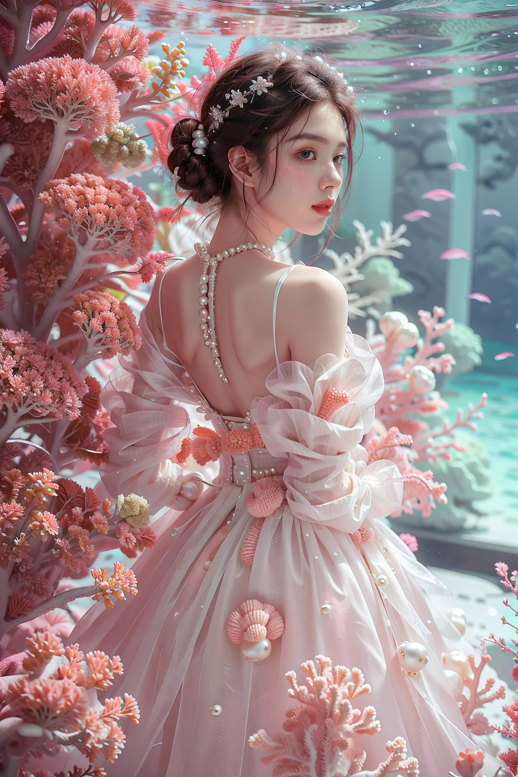 AIGC唯美风格摄影人物