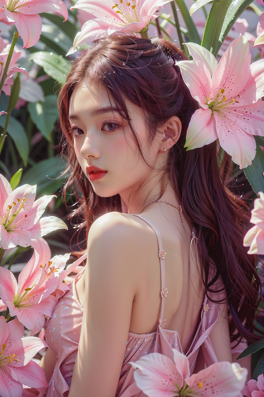 AIGC唯美风格摄影人物