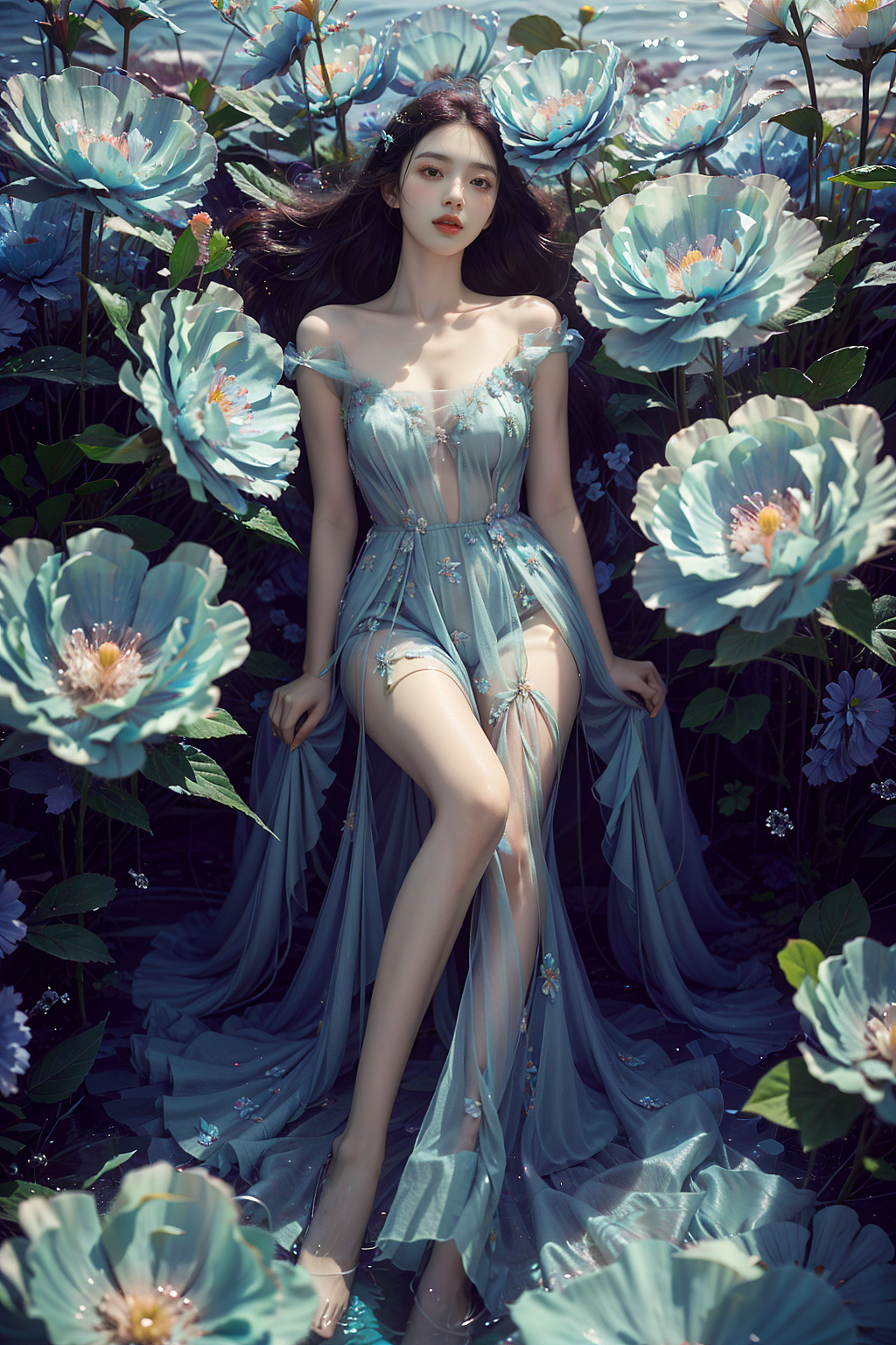 AIGC唯美风格摄影人物