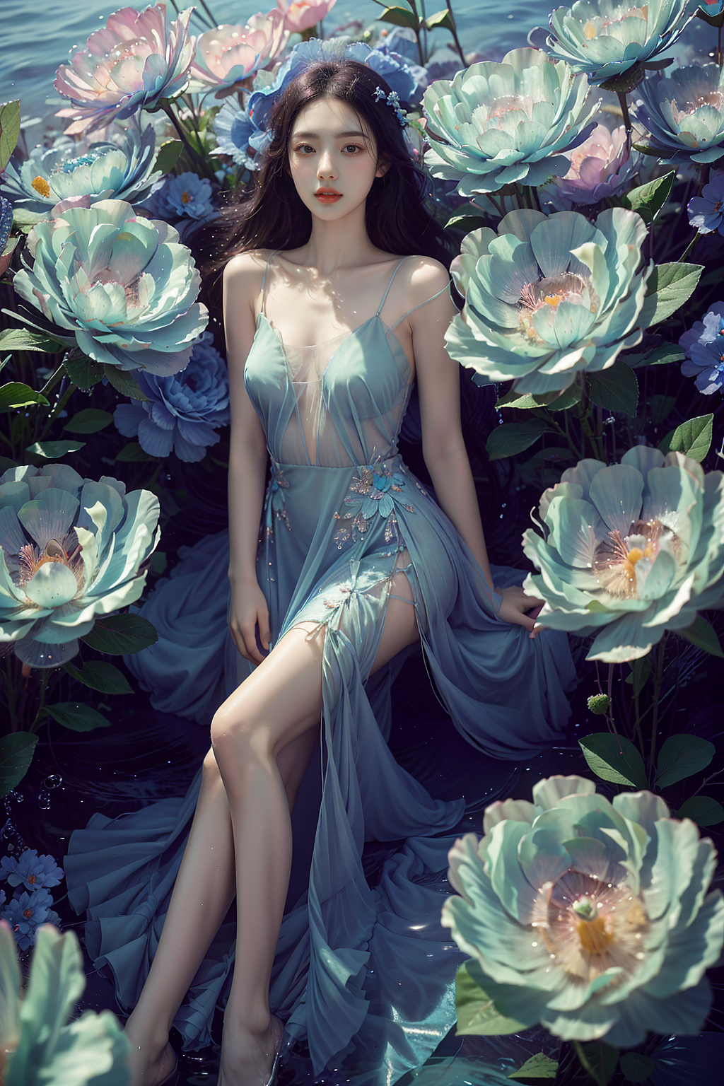 AIGC唯美风格摄影人物