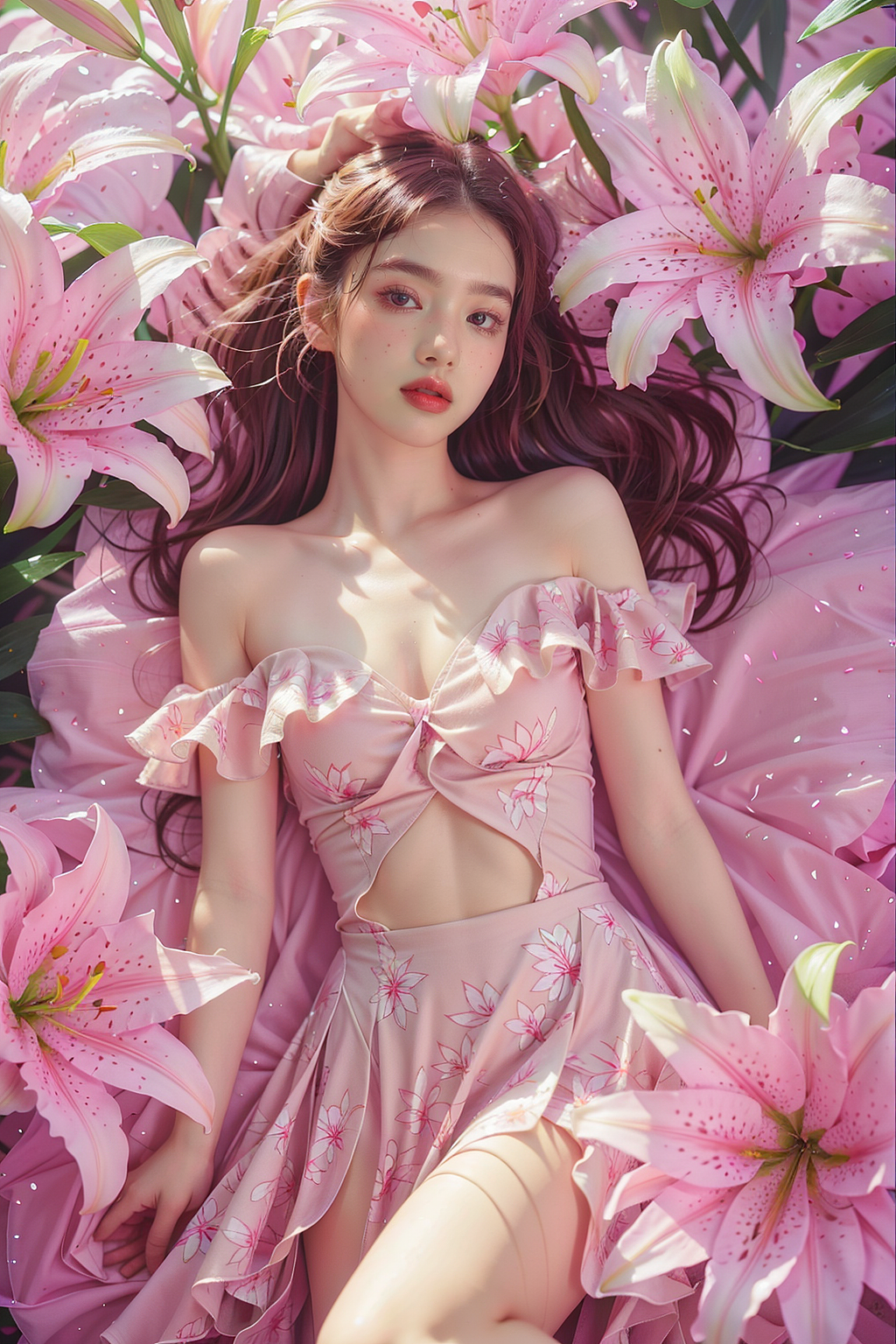 AIGC唯美风格摄影人物