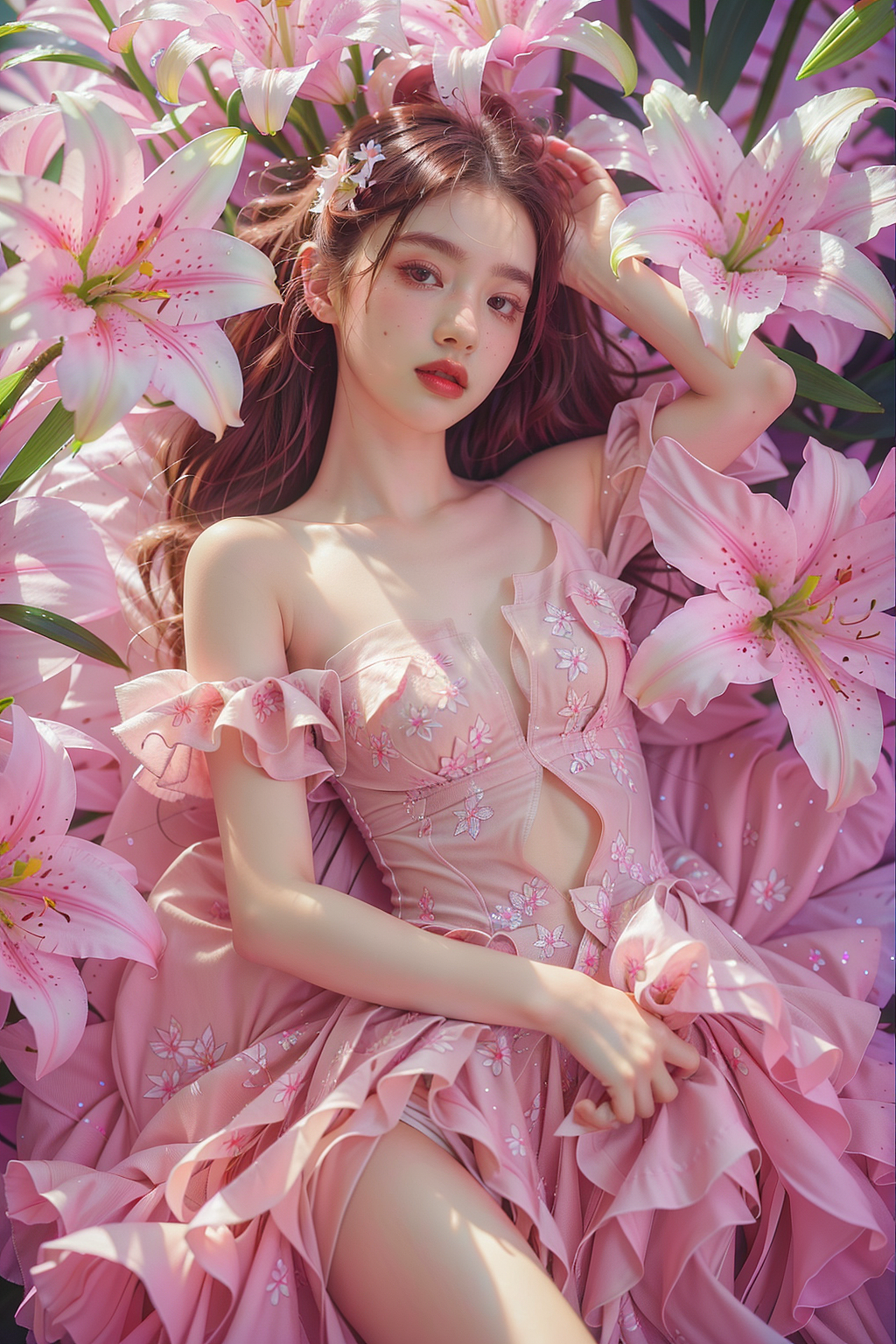 AIGC唯美风格摄影人物