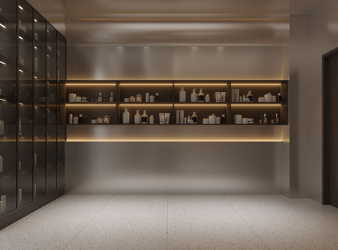 理发店|美发沙龙空间-极简主义与现代美学的融合