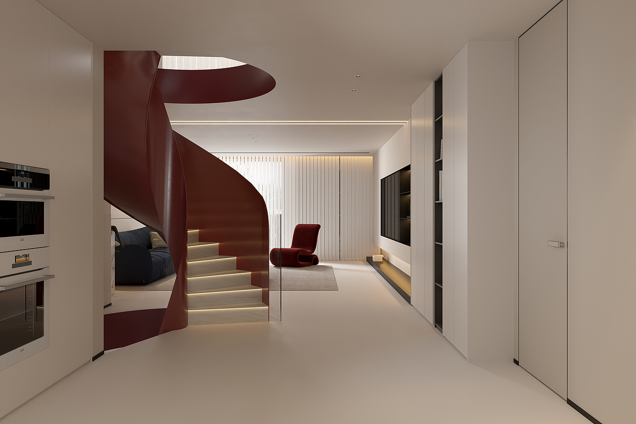 郑州别墅设计,绝对明暗