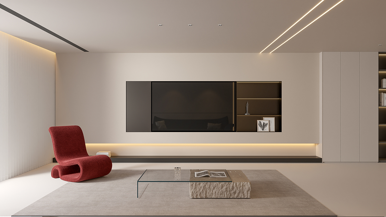 郑州别墅设计,绝对明暗