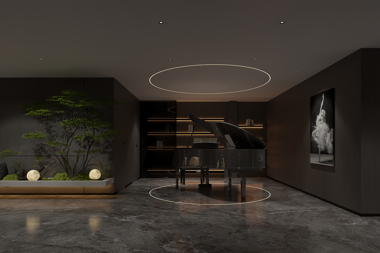 郑州别墅设计,绝对明暗